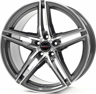 Borbet XRT 8x18 5x112 ET 35 Dia 72.5 Graphite polished
