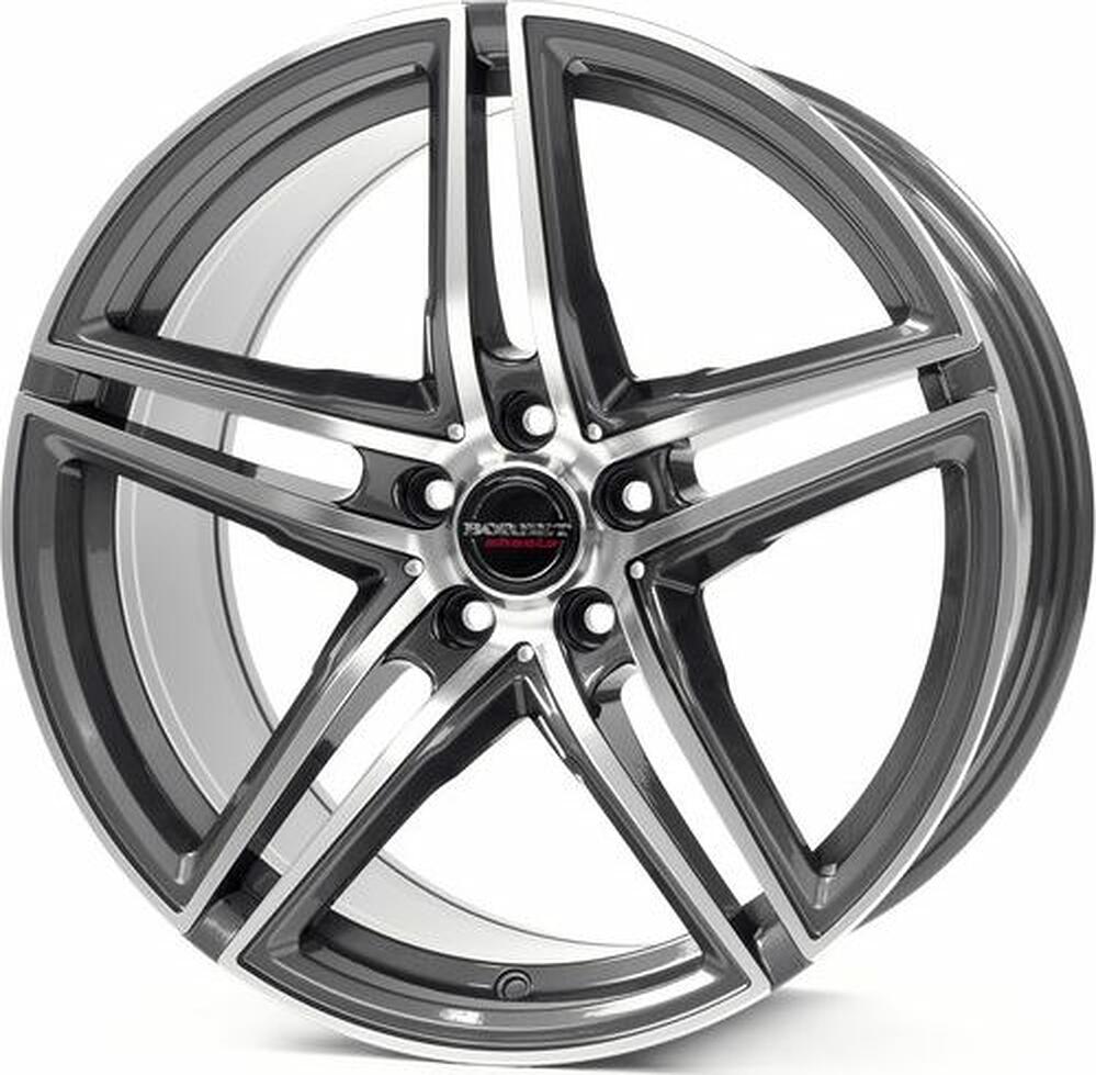Borbet XRT 8x18 5x100 ET 35 Dia 57.1 Graphite Polished