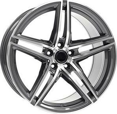 Borbet XRT 8x17 5x112 ET 45 Dia 72.5 mf graphite polished