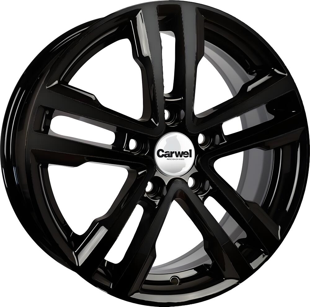 Carwel Аллаки 6.5x16 5x112 ET 38 Dia 66.6 BK