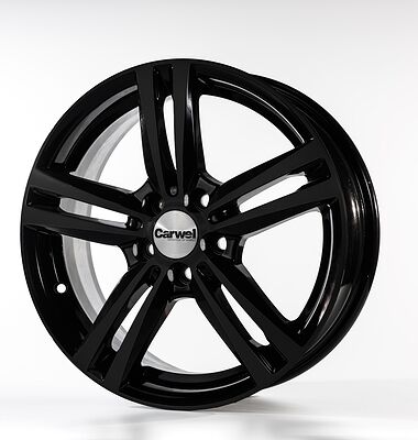 Carwel Амут 6x16 5x114.3 ET 43 Dia 67.1 BK