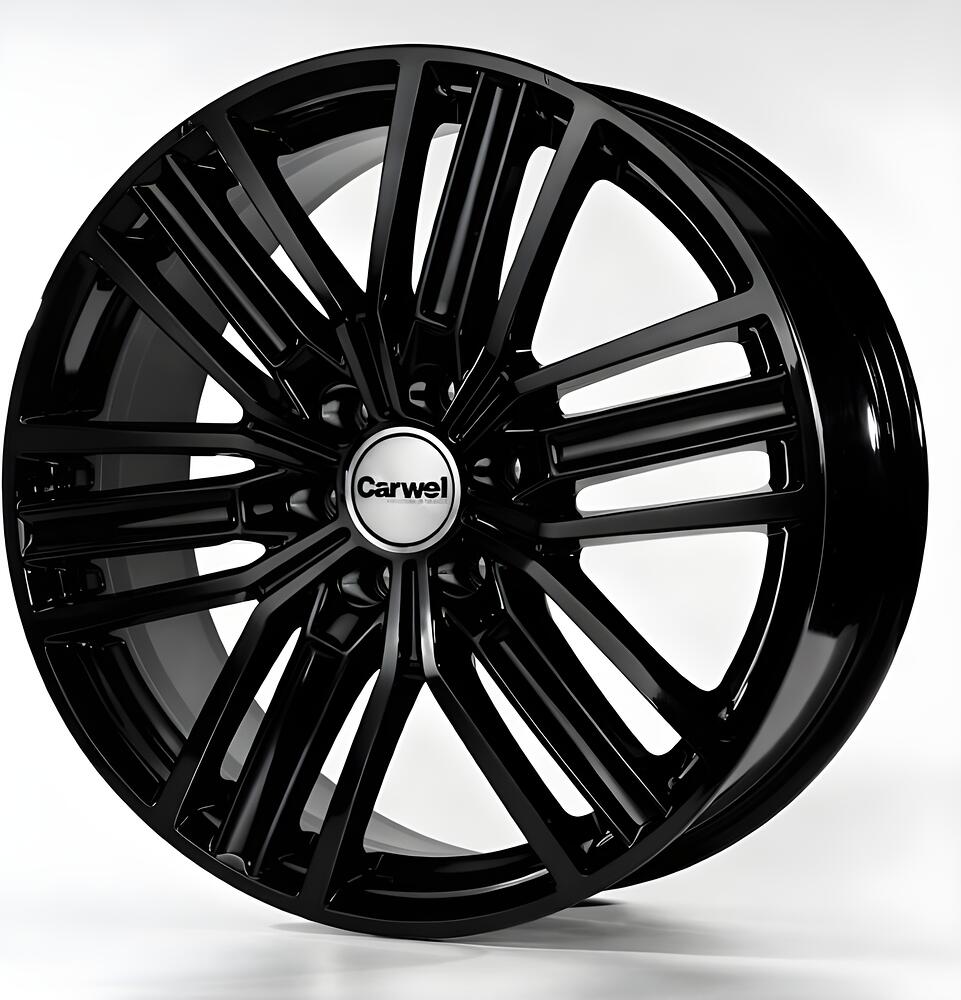 Carwel Джирим 7.5x18 6x114.3 ET 30 Dia 66.1 BK