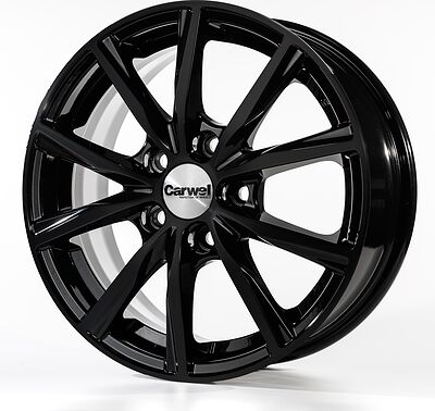 Carwel Гамма 6x15 5x112 ET 43 Dia 66.6 BK
