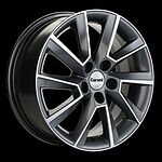 Carwel Иманта 1604 Yaris 6x16 5x100 ET 45 Dia 54.1 AGR Carwel Иманта 1604 Yaris 6x16 5x100 ET 45 Dia 54.1 AGR