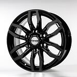 Carwel Немо 7.5x17 6x139.7 ET 25 Dia 106.1 BK