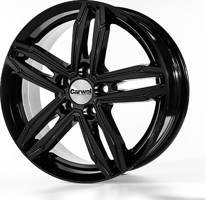 Carwel Нева 256 6.5x16 5x114.3 ET 40 Dia 66.1 BK