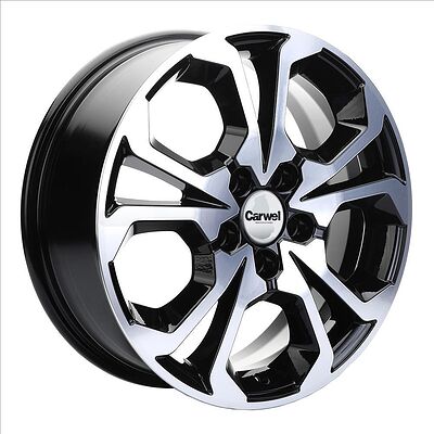 Carwel Шира 6.5x17 5x114.3 ET 50 Dia 64.1 GBFP