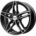 Carwel Тау 6.5x16 5x110 ET 37 Dia 65.1 BK