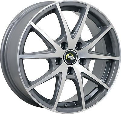 Cross Street CR-17 6x16 4x100 ET 36 Dia 60 GMF