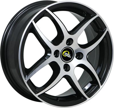 Cross Street CR-18 6x15 4x100 ET 43 Dia 60.1 bkf