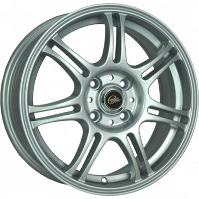 Cross Street Y4601 6x15 4x100 ET 45 Dia 73.1 silver