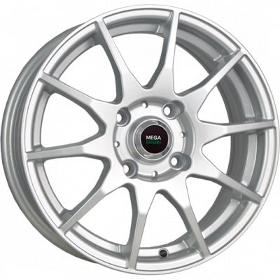 Cross Street Y737 6x15 4x100 ET 50 Dia 60.1 silver