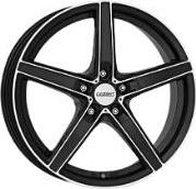 Dezent RN 7.5x17 5x112 ET 48 Dia 70.1 Black Polished
