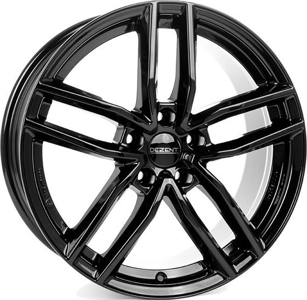 Dezent TR black 6.5x16 5x114.3 ET 45 Dia 60.1 Black