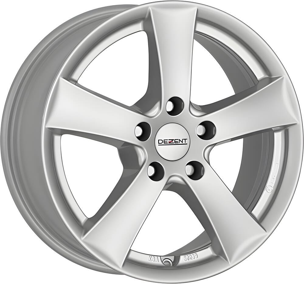 Dezent TX 7.5x18 5x108 ET 48 Dia 70.1 silver