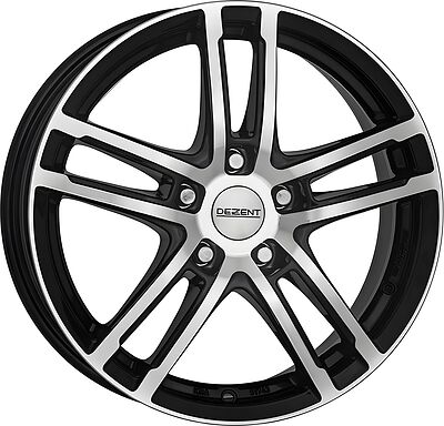 Dezent TZ 7.5x18 5x114.3 ET 50 Dia 71.6 BFP