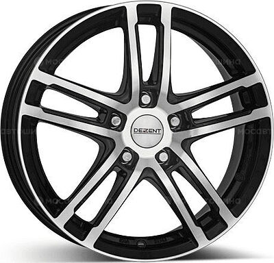 Dezent TZ 7.5x18 5x108 ET 51 Dia 63.4 GBFP