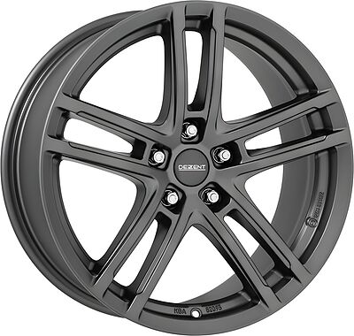 Dezent TZ graphite 6.5x16 5x114.3 ET 48 Dia 71.6 Grap_Matt