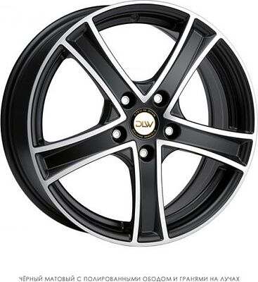 DLW OG-01 7x17 5x114.3 ET 40 Dia 73.06 Black