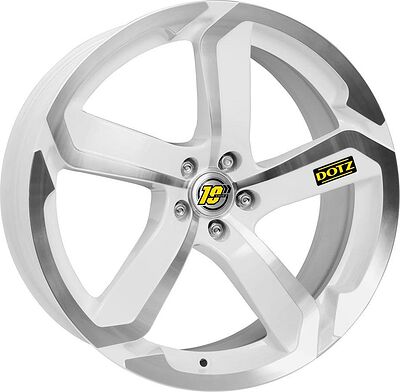 Dotz Hanzo 8.5x18 5x112 ET 35 Dia 70.1 Black Polished