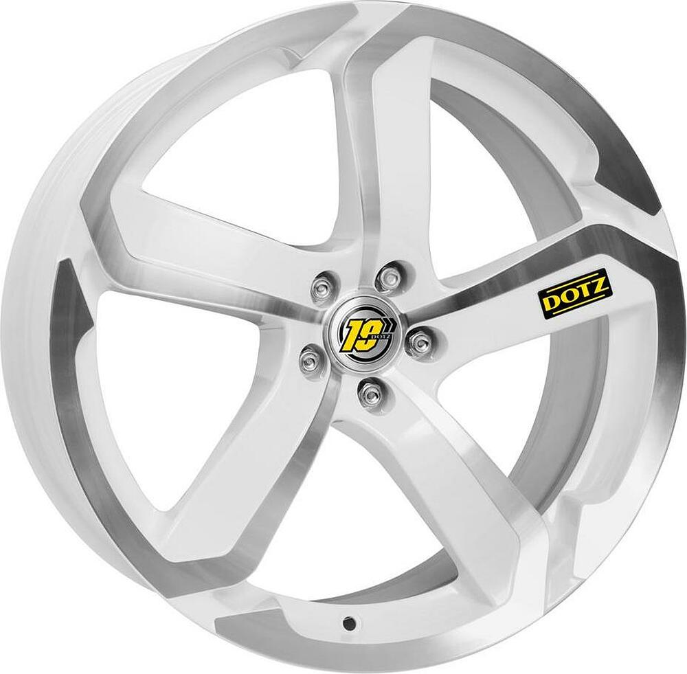 Dotz Hanzo 9.5x18 5x114.3 ET 35 Dia 71.6 Black Polished
