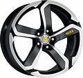 Dotz Hanzo 8.5x18 5x112 ET 35 Dia 70.1 Black Polished