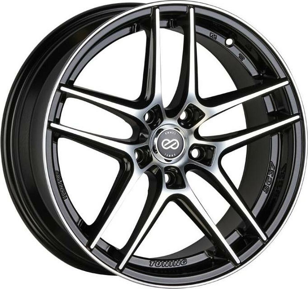 Enkei SC37 7.5x17 5x112 ET 45 Dia 66.6 BK