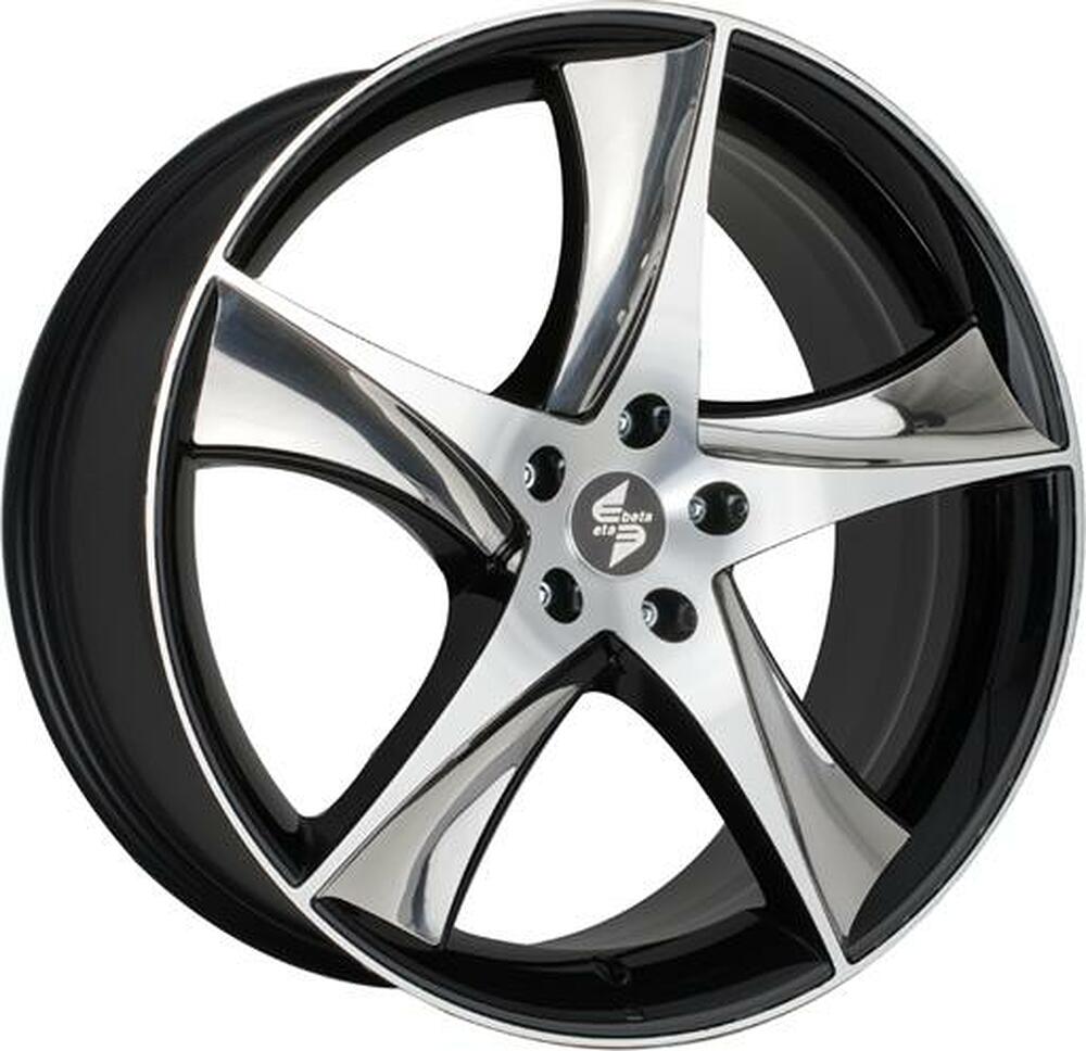 Eta Beta Jofiel/x 9x20 5x108 ET 50 Dia 73 Black+insert anthracite carbon
