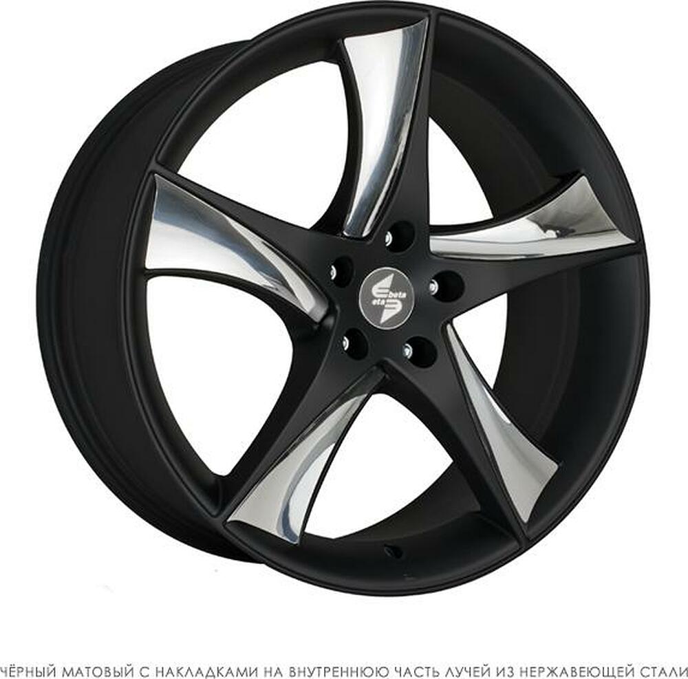 Eta Beta Jofiel/x 9x20 5x108 ET 50 Dia 73 Black+insert anthracite carbon