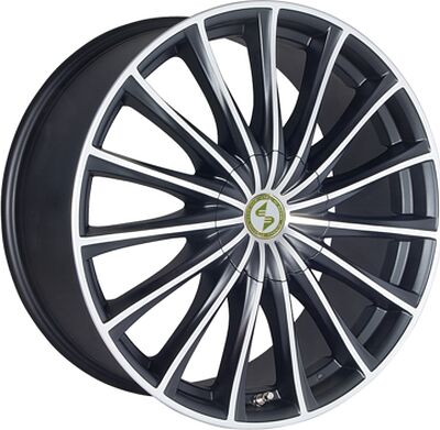 Eta Beta Pregio 7x17 5x112 ET 45 Dia 78.1 Black Matt Polish