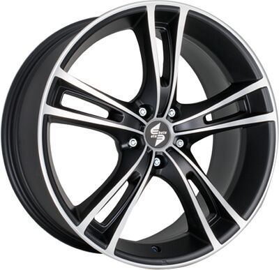 Eta Beta Rochel 7x17 5x112 ET 40 Dia 78.1 Black Matt Polish