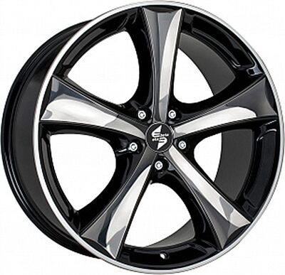 Eta Beta Tettsut 9x20 5x114.3 ET 35 Dia 67.1 Black Shiny Polish