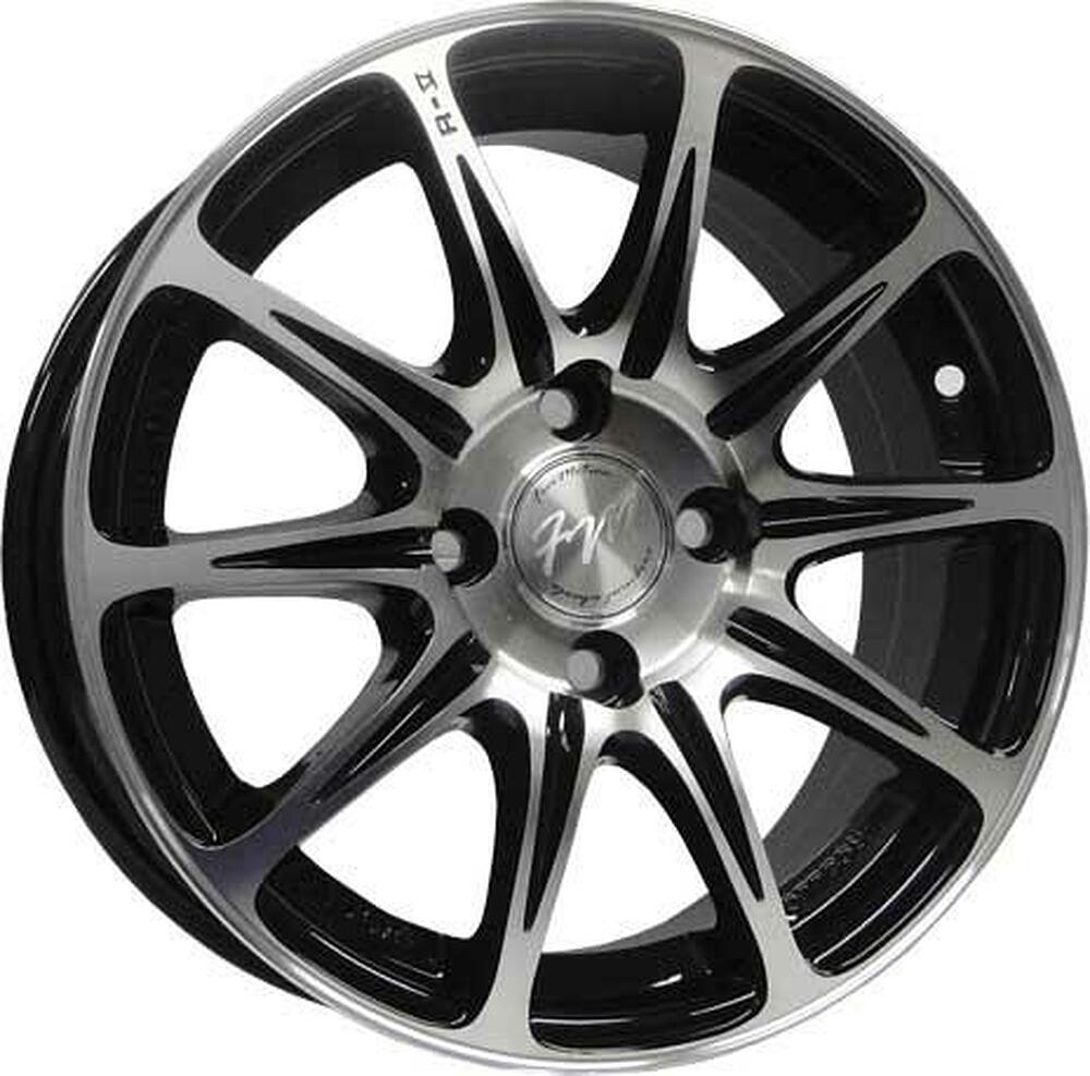 FM Wheels TL0065 6x14 4x100 ET 38 Dia 73.1 W