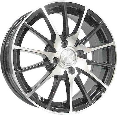 FM Wheels TL1253 6x15 4x100 ET 50 Dia 60.1 MS