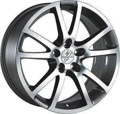 Fondmetal 7400 7.5x17 5x112 ET 48 Dia 66.6 