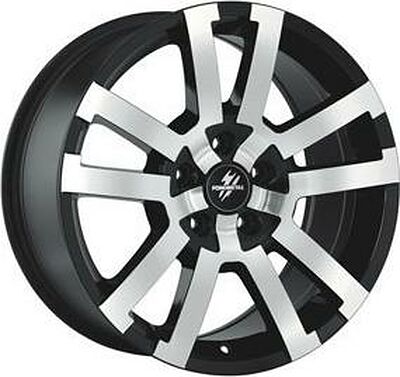 Fondmetal 77001 8x17 5x108 ET 40 Dia 67.2 Black polished
