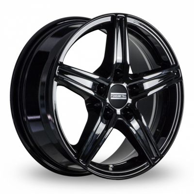 Fondmetal 8100 7x17 5x112 ET 35 Dia 75 Glossy Black