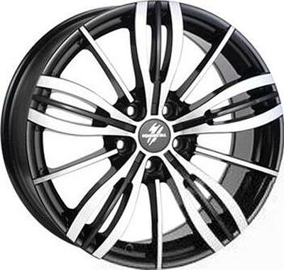 Fondmetal TGR1 7x16 5x100 ET 40 Dia 75 Black pol