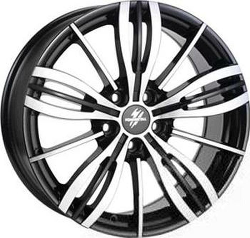 Fondmetal TGR1 7.5x17 5x112 ET 35 Dia 75 Black pol