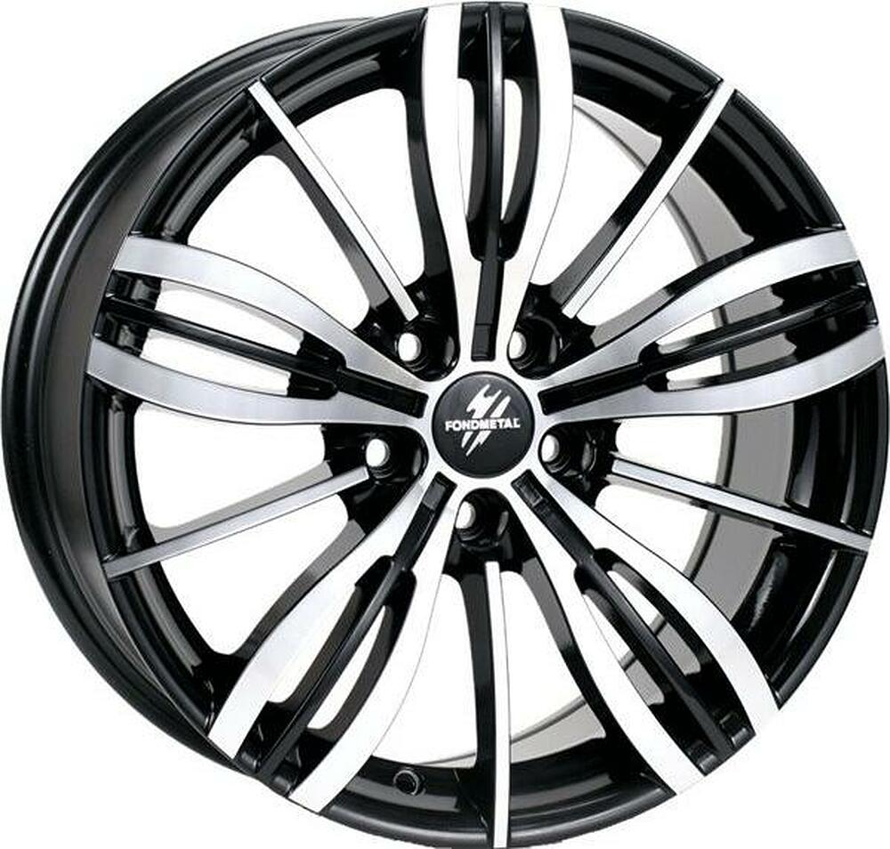 Fondmetal TPG1 7x16 5x114.3 ET 45 Dia 75 Black polished