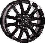 FR Replica TY182 7.5x18 6x139.7 ET 25 Dia 106.2 Black FR Replica TY182 7.5x18 6x139.7 ET 25 Dia 106.2 Black