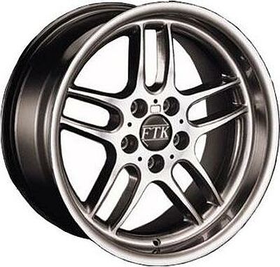 Futek F-208 8x18 5x120 ET 14 Dia 74.1 Chrome
