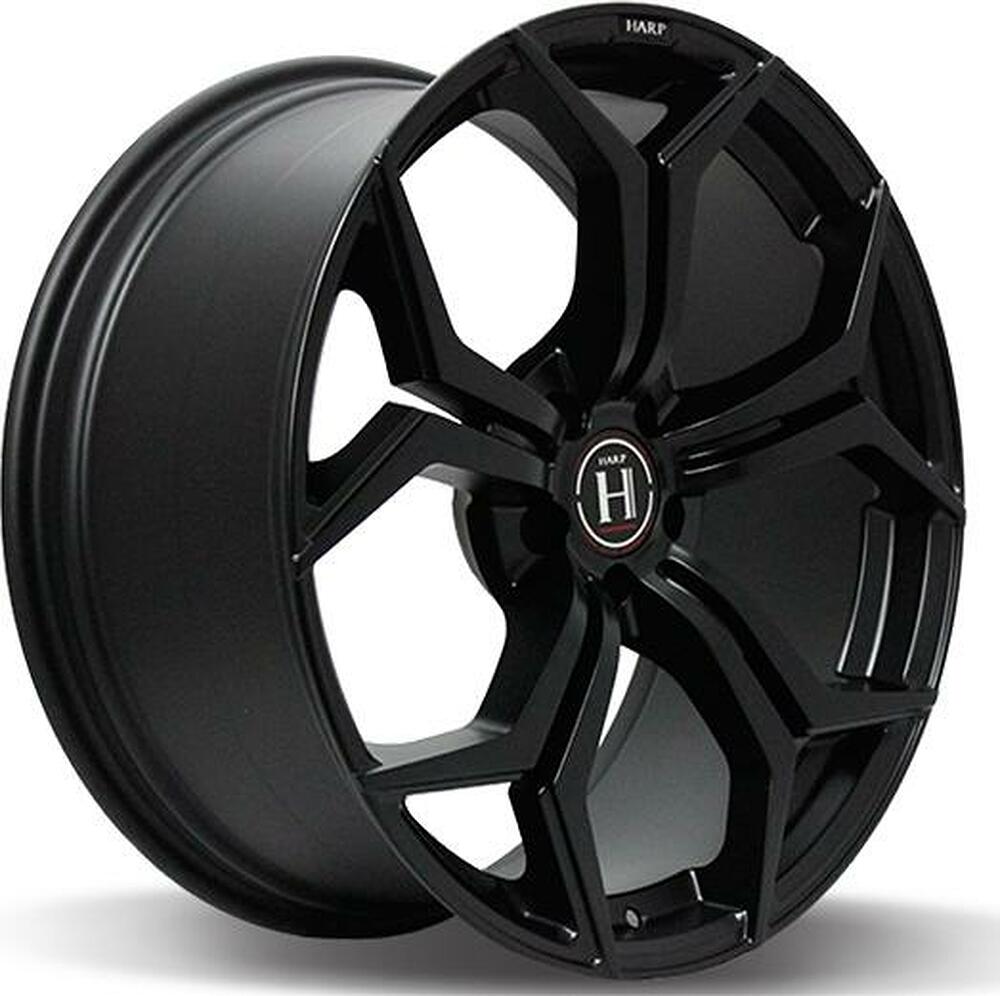 Harp Y-50 9x20 5x112 ET 25 Dia 66.6 SatinBlack