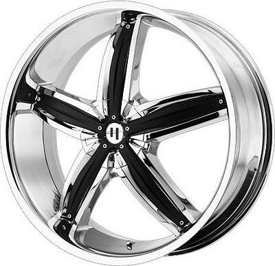 Helo HE844 8x20 5x127 ET 38 Dia 72 Black