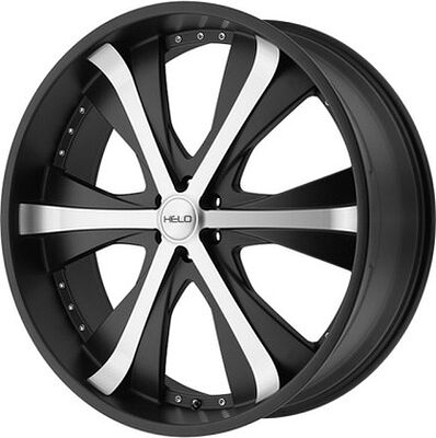 Helo HE869 9x20 5x139 ET 15 Dia 78.1 Black/Machined