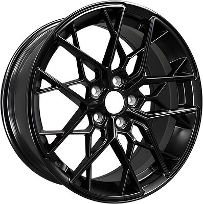 Hengde F5152 7.5x17 5x108 ET 38 Dia 73.1 Black matt