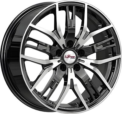 iFree Аскет 7x17 5x100 ET 45 Dia 56.1 Блэк Джек