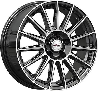 iFree Азур (КС1052) 6.5x16 5x114.3 ET 40 Dia 60.1 Блэк Джек