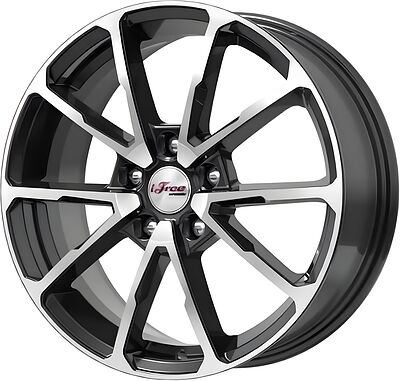 iFree Skibidi 6.5x17 5x114.3 ET 50 Dia 66.1 блэк джек