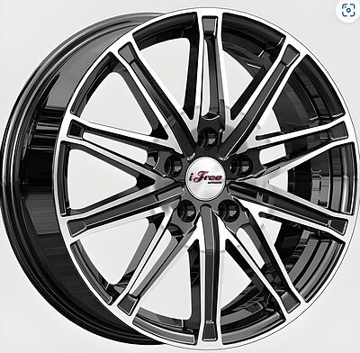 iFree Виар 6.5x17 5x108 ET 43 Dia 65.1 блэк джек